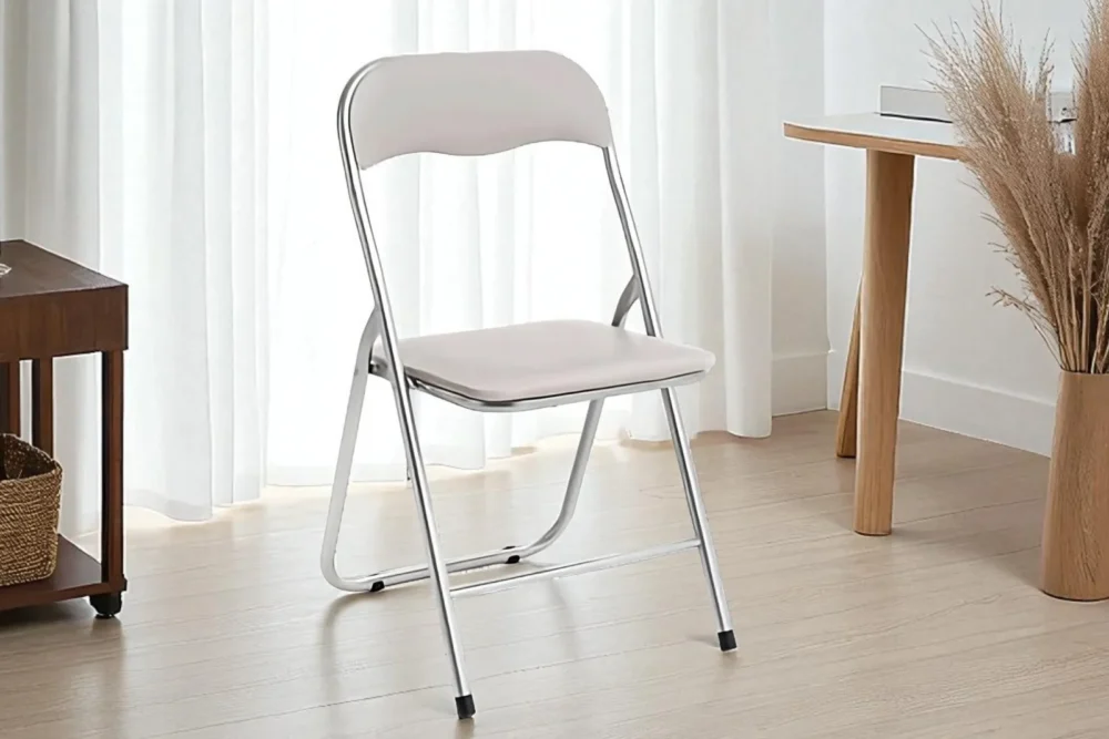 Sedia Pieghevole imbottita Tortora