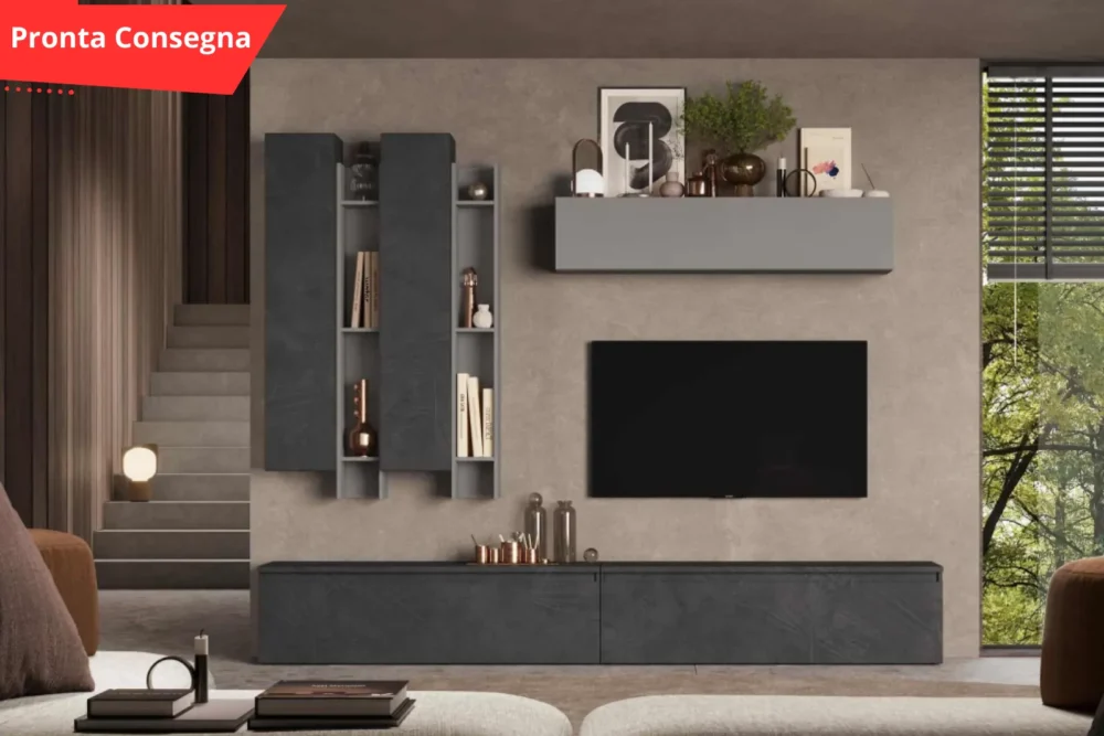 Soggiorno - Infinity 9000 04 adpb - ardesia e piombo A