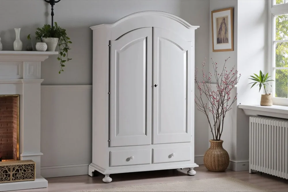 Armadio 2 porte 2 cassetti montato art.7063