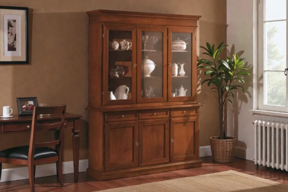 Art. 204 Cristalliera 3 porte 3 cassetti