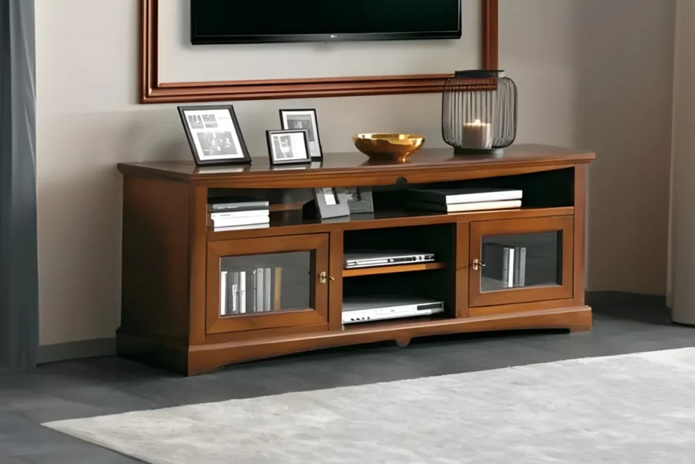 Art. 340 Porta TV Finitura noce