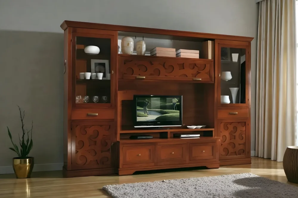 Art. 346 Parete Attrezzata - Bassano con decoro a rilievo