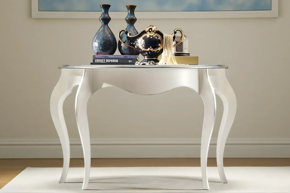 Consolle finitura bianco L115