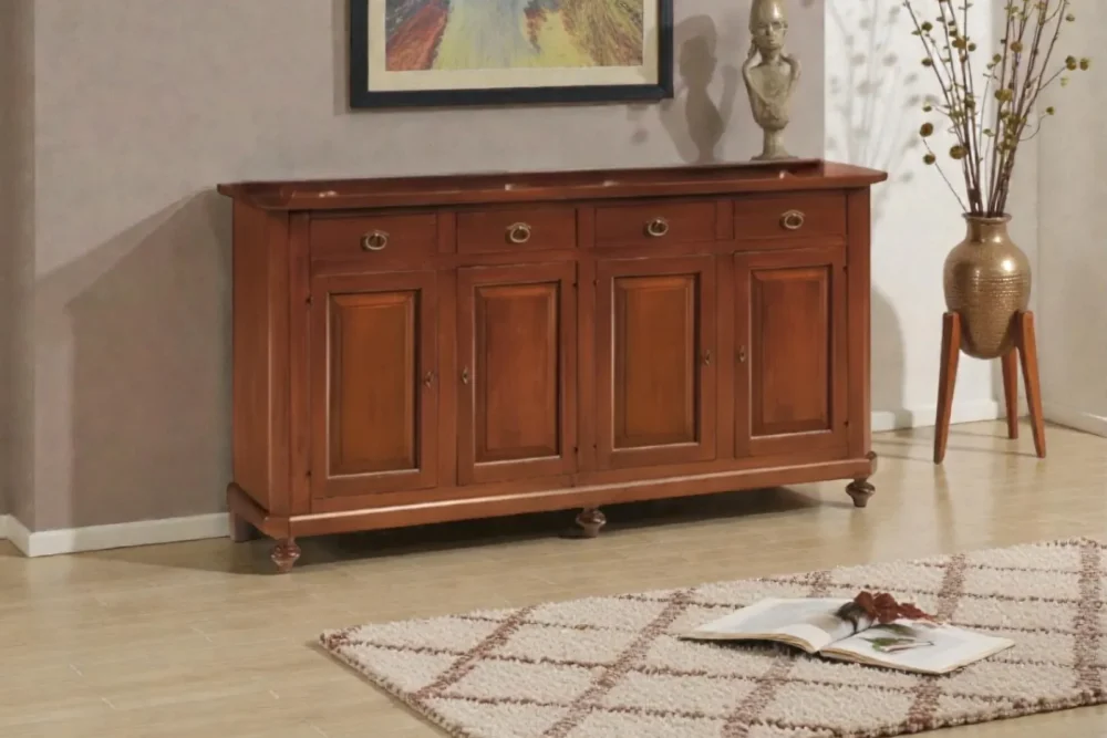 Credenza 4 porte 4 cassetti ART208