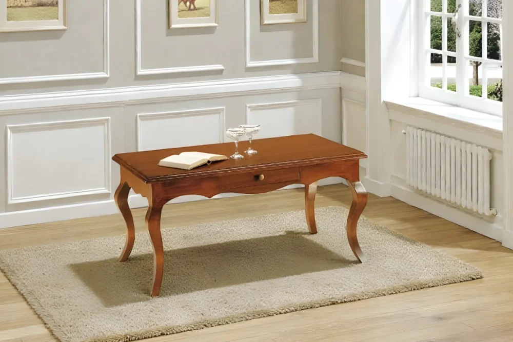 Tavolino Finitura noce art 633