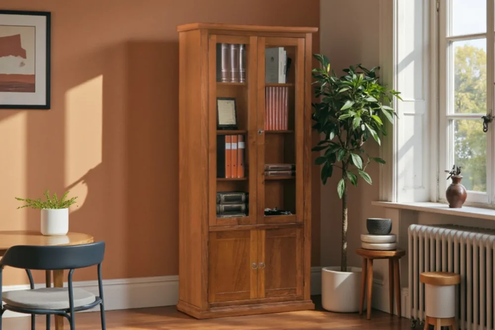 Vetrina 4 porte 2 porte legno art 508