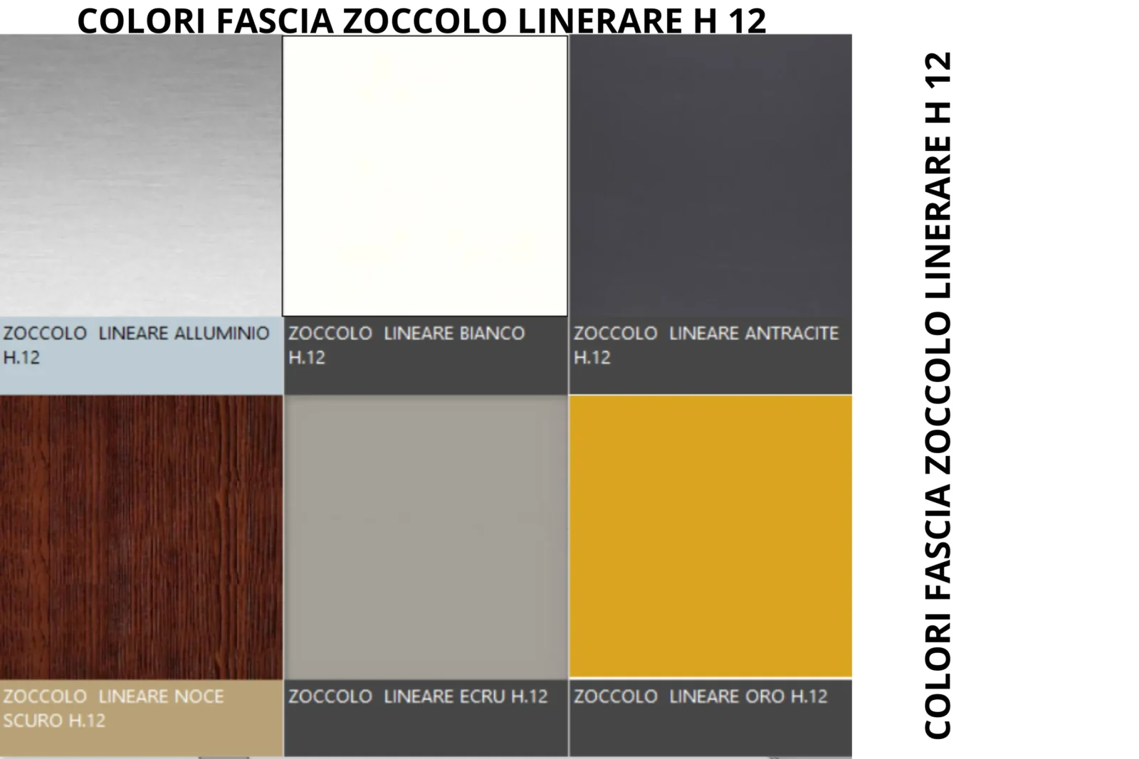 Cucina-Dafne COLORI ZOCCOLI DISPONIBILI