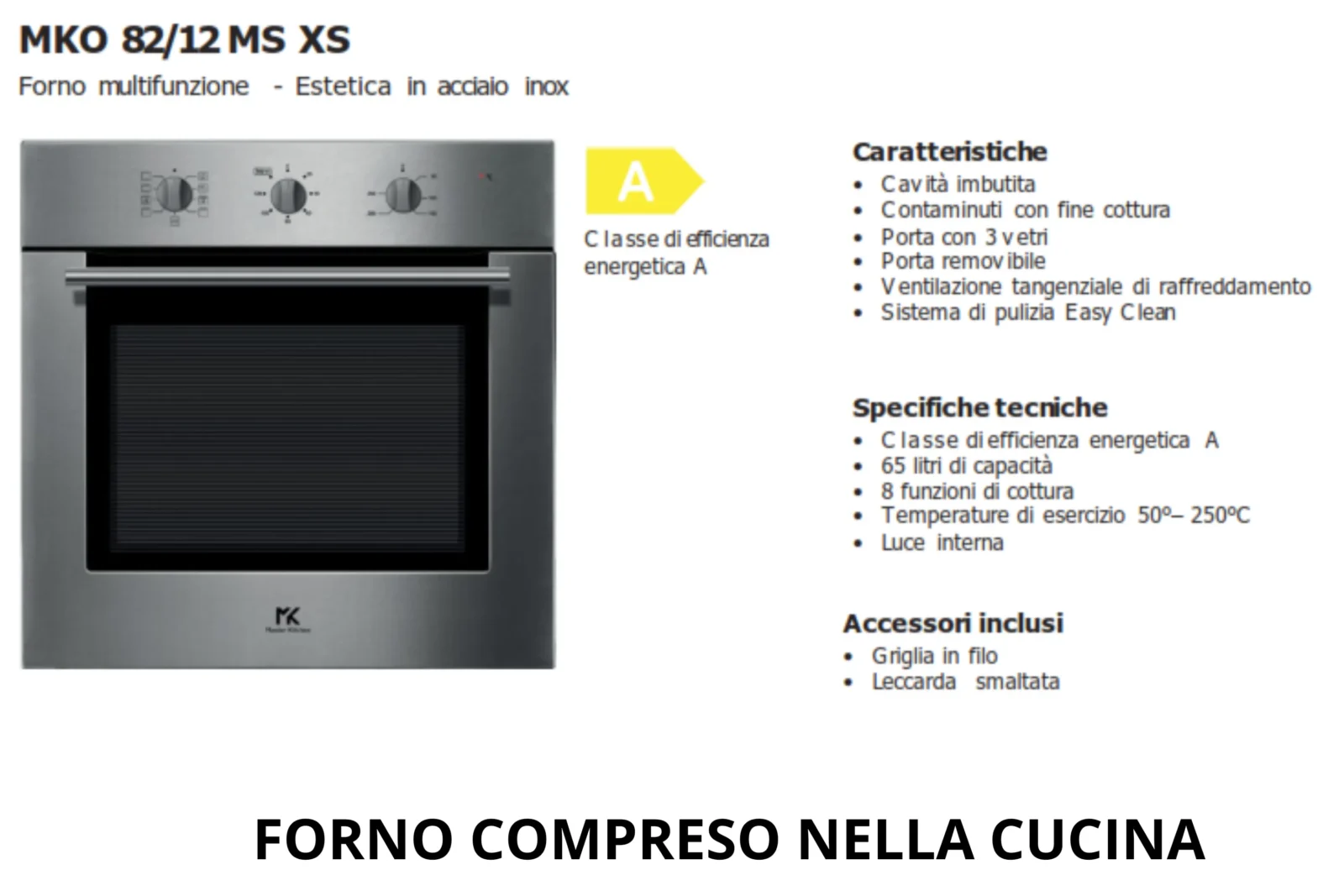 Cucina-Dafne FORNO MASTER KITCHEN