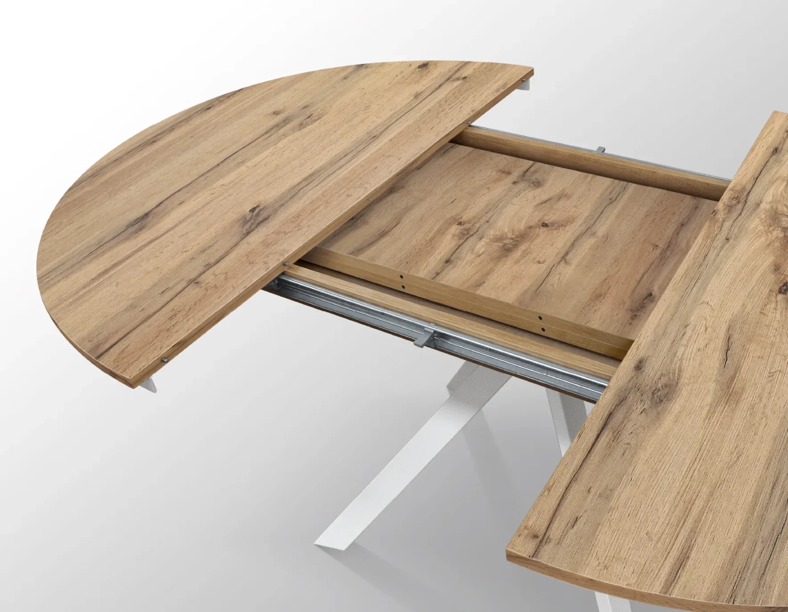 Tavolo allungabile rotondo 120 cm Zeno-6