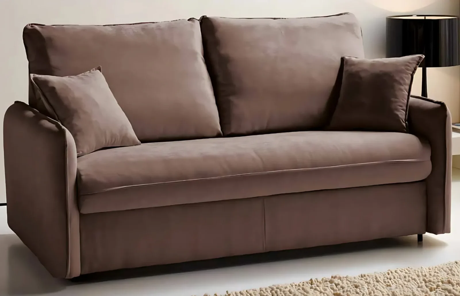 ZOOM DIVANO LETTO QUERANO MATERASSO H.17