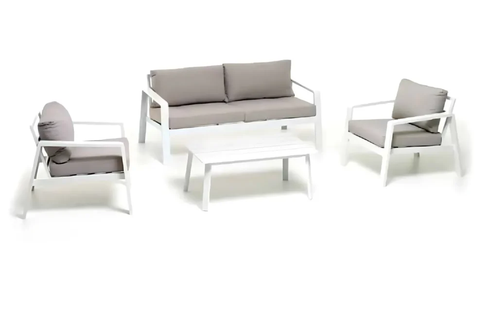 Salottino Palm Beach 3 posti Bianco