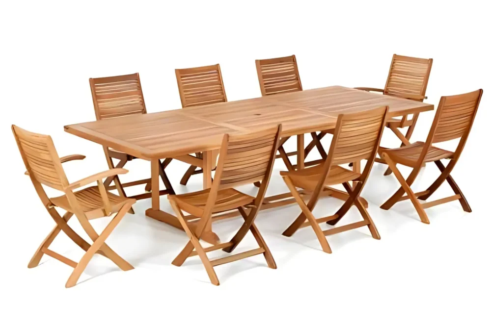 Zoom Aperto Tavolo Allungabile Texas