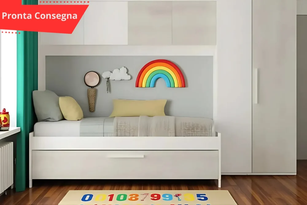 Cameretta a ponte Daiana reversibile