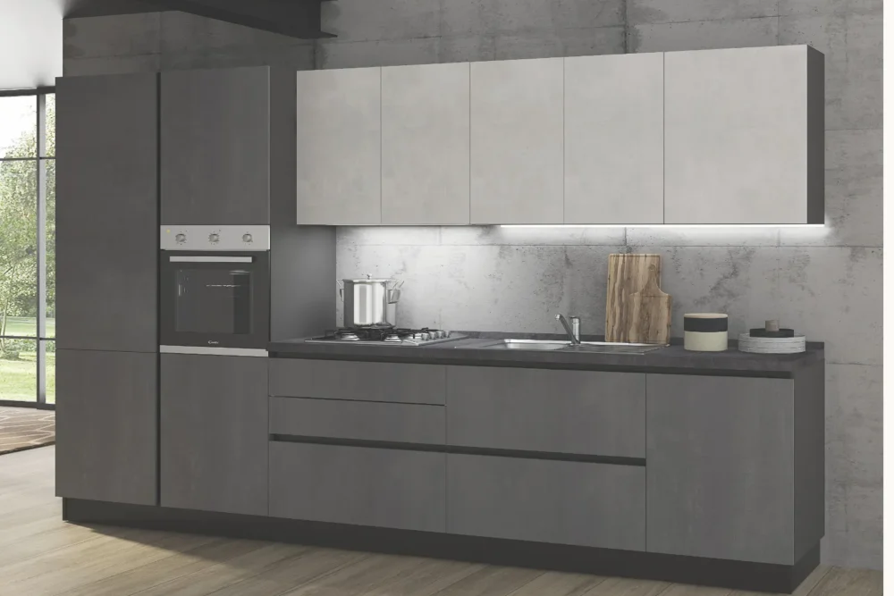 Cucina Dafne Dark Breton Personalizzabile