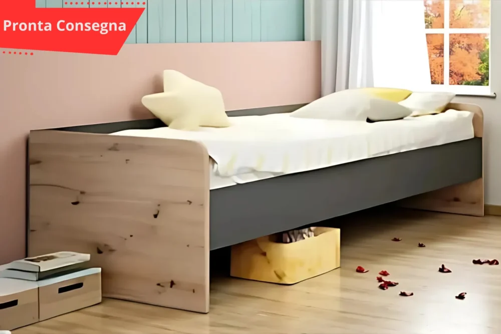 Letto Singolo Hope Antracite