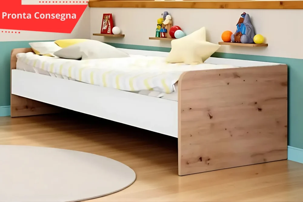 Letto Singolo Hope Bianco
