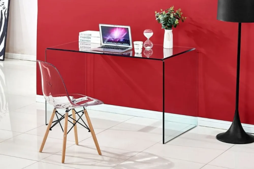 Tavolo Scrivania Tammy vetro temperato