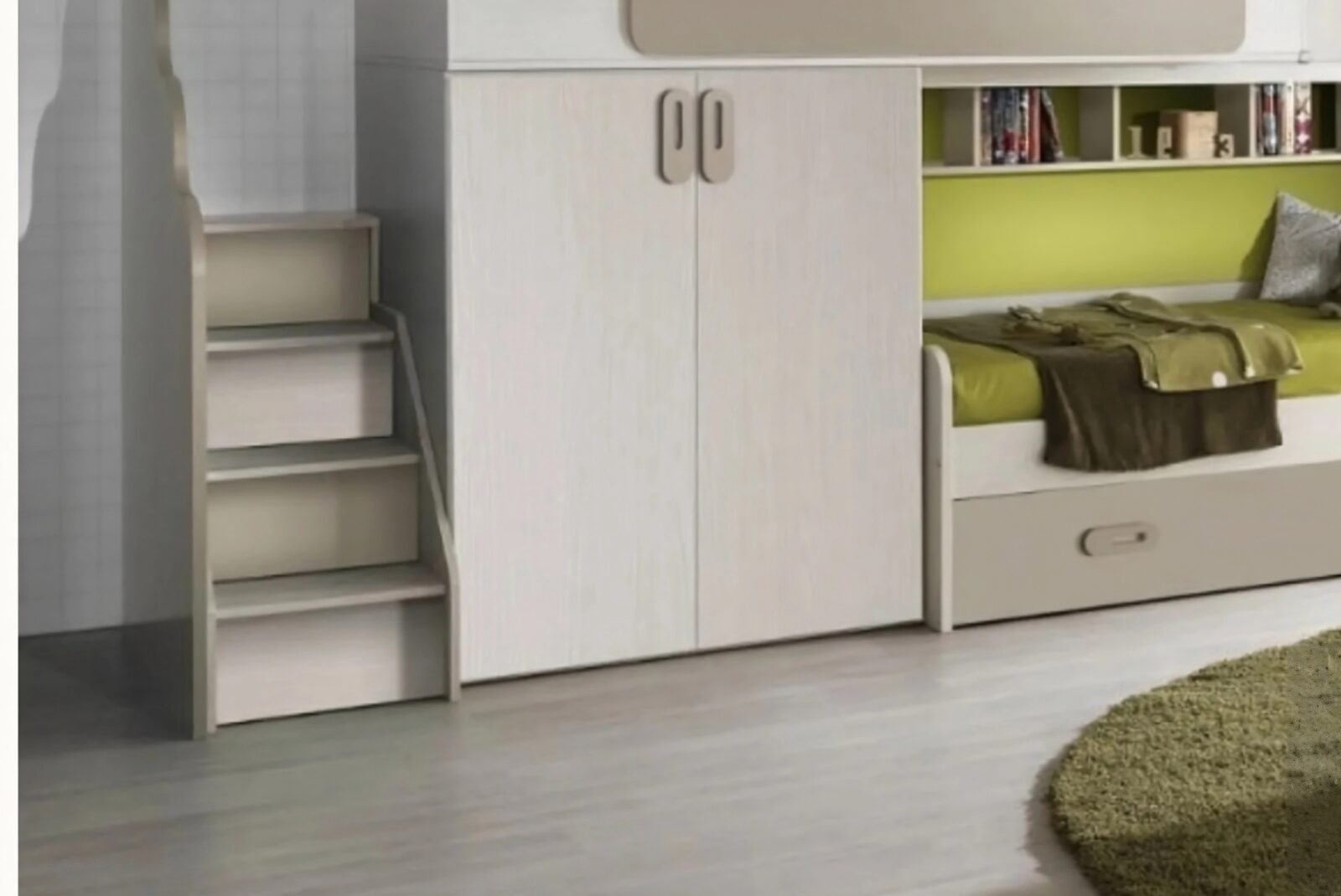 Zoom Cameretta soppalco 3Letti