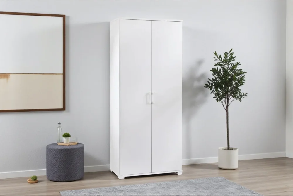 Armadio Multiuso doppia anta Bianco