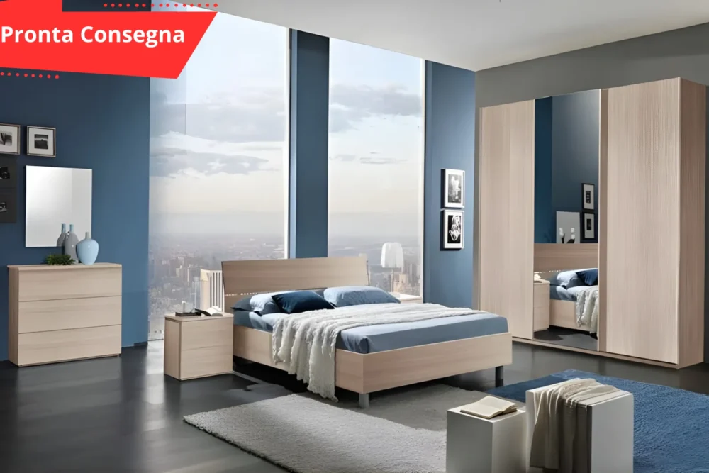 Camera letto Roberta Olmo Scorrevole specchio Pronta consegna