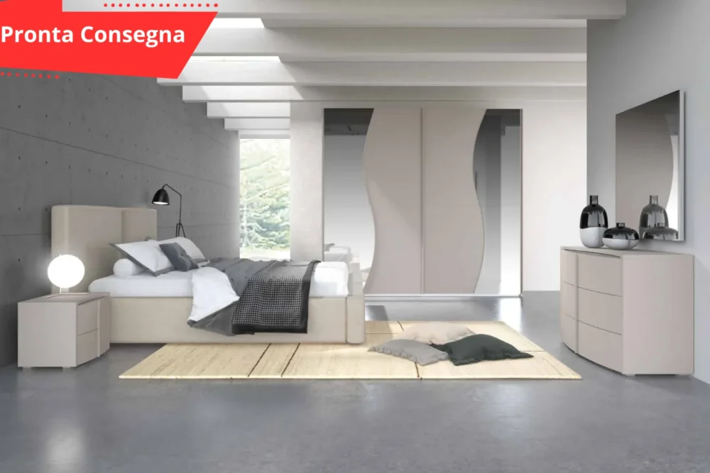 Camera letto con contenitore Allegra Pronta consegna