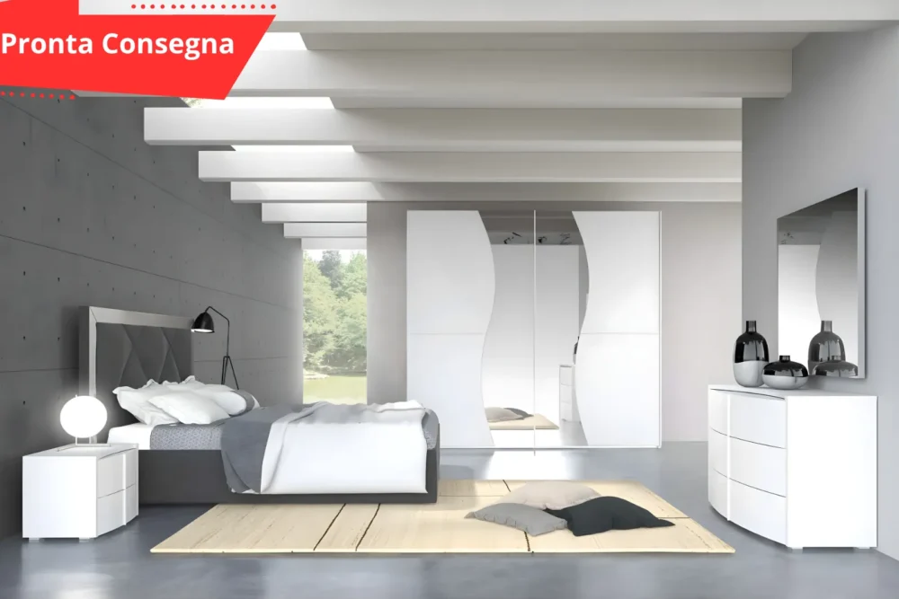 Camera letto con contenitore Cristina Pronta consegna