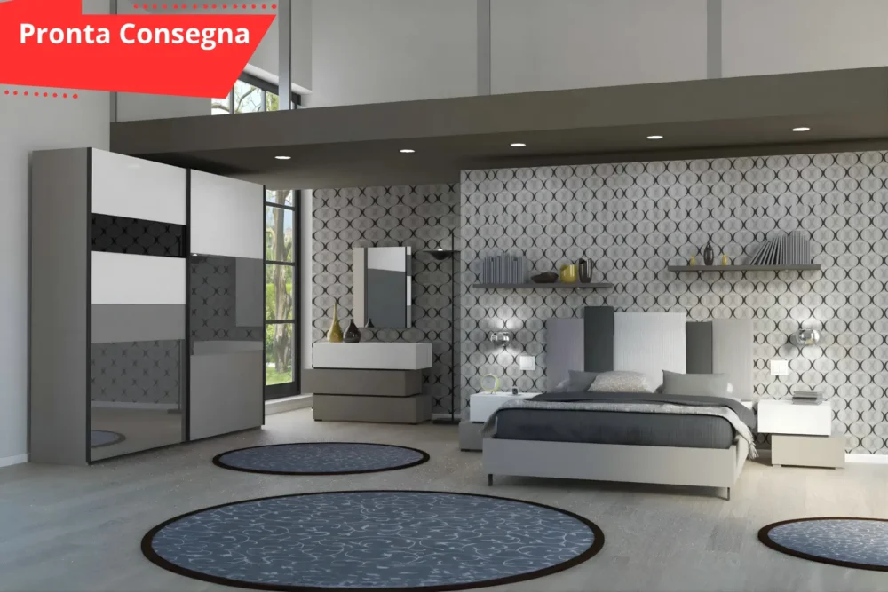 Camera letto con contenitore Elvira pronta consegna