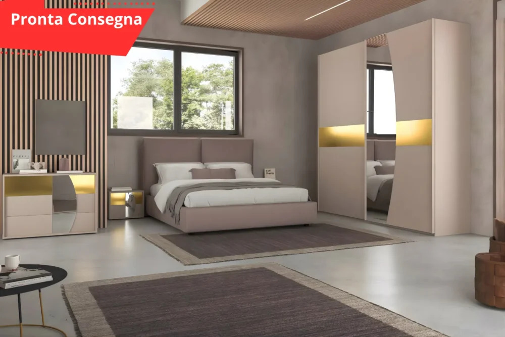 Camera letto con contenitore Gioia pronta consegna