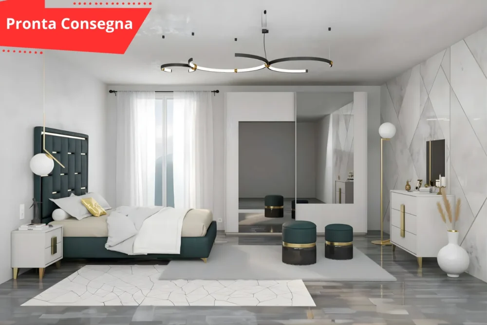 Camera letto con contenitore Kliza pronta consegna