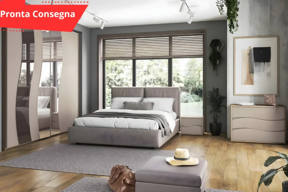Camera letto con contenitore Lucrezia Pronta consegna