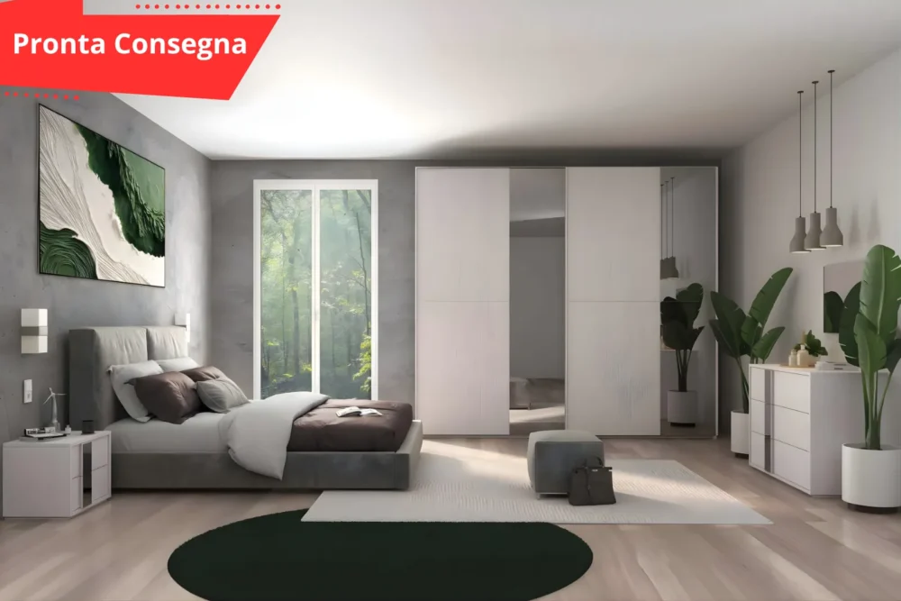 Camera letto con contenitore Ramona pronta consegna