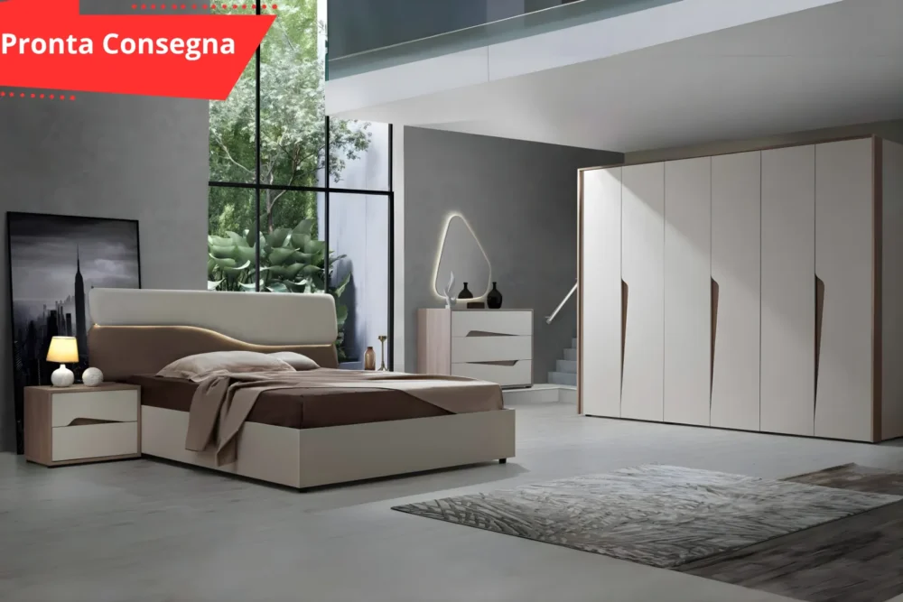 Camera letto con contenitore Soleil Pronta consegna