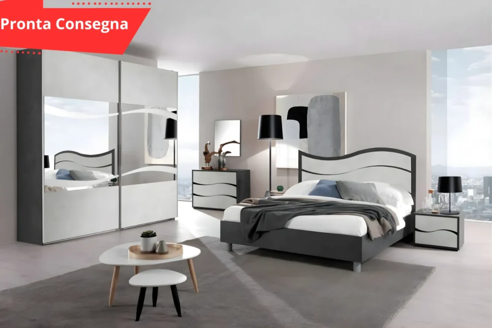 Camera letto con contenitore Viviana Scorrevole Pronta consegna