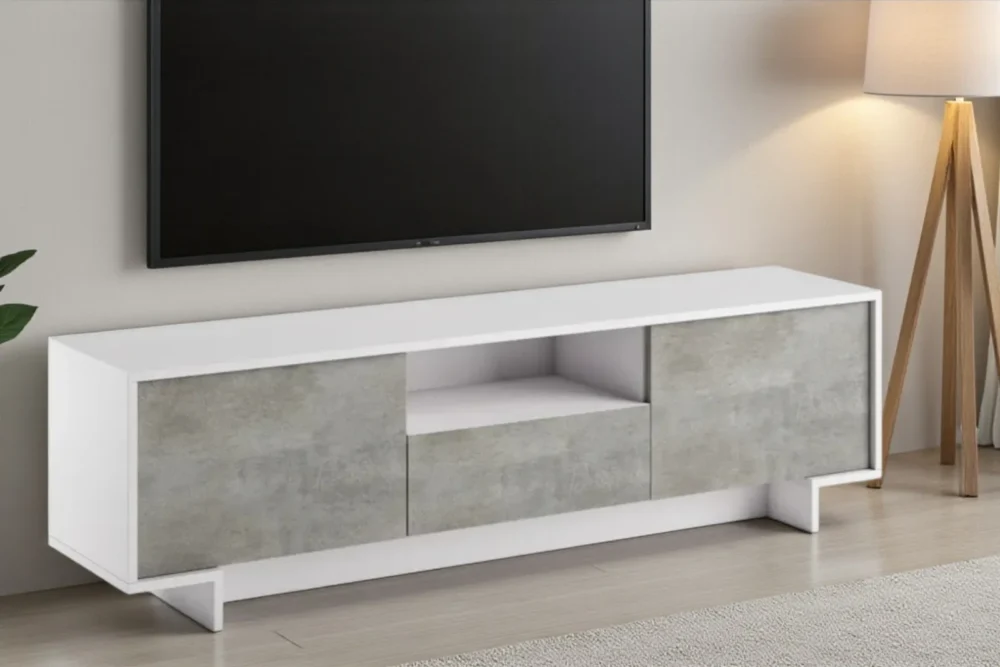 Madia Kiara Porta Tv Cemento