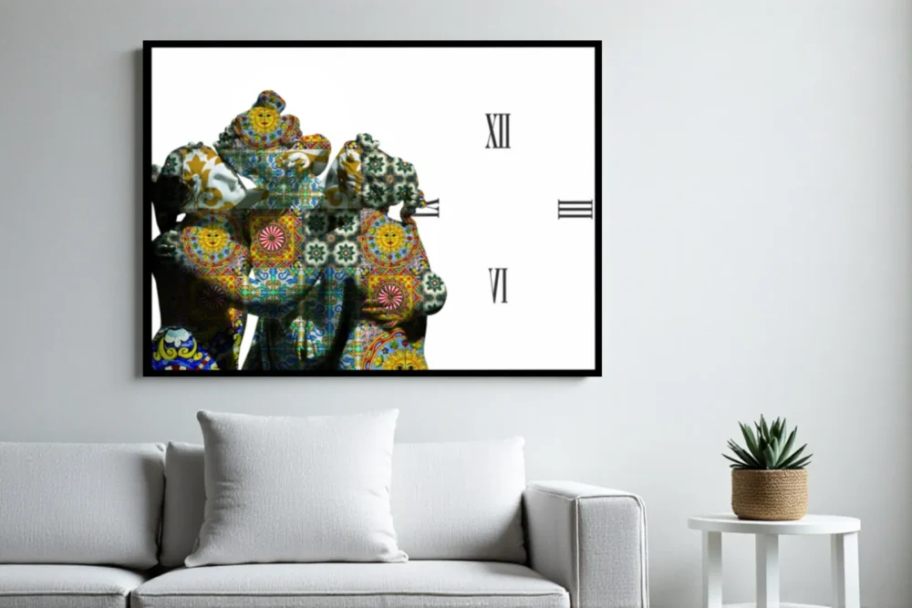 Orologio Quadro Le Tre Grazie