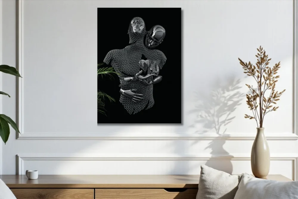 Quadro Agape Silver - Stampa