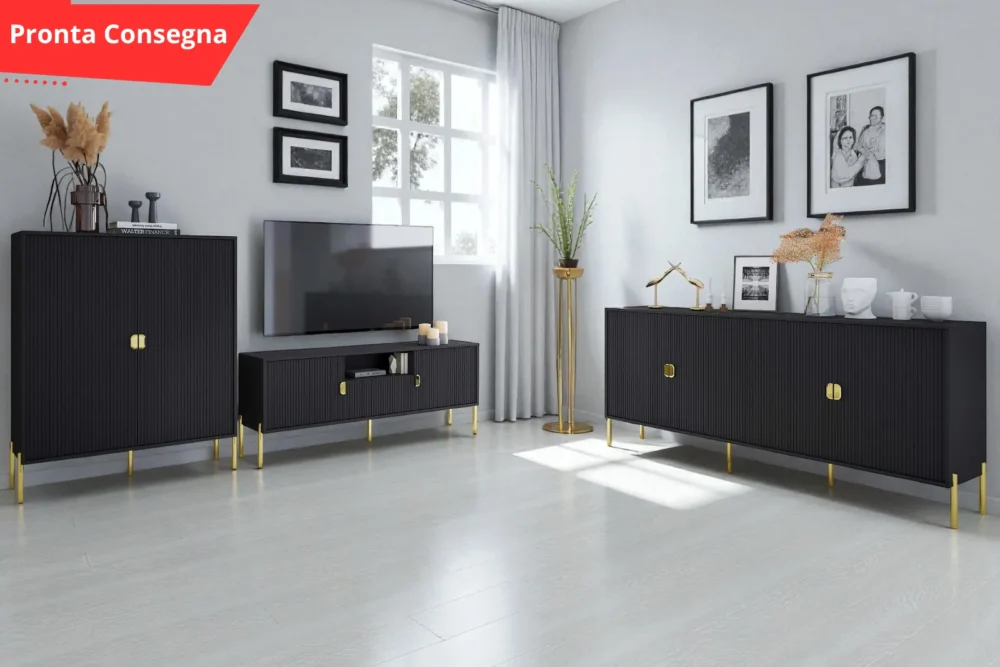 Sala Lotus nero Pronta Consegna