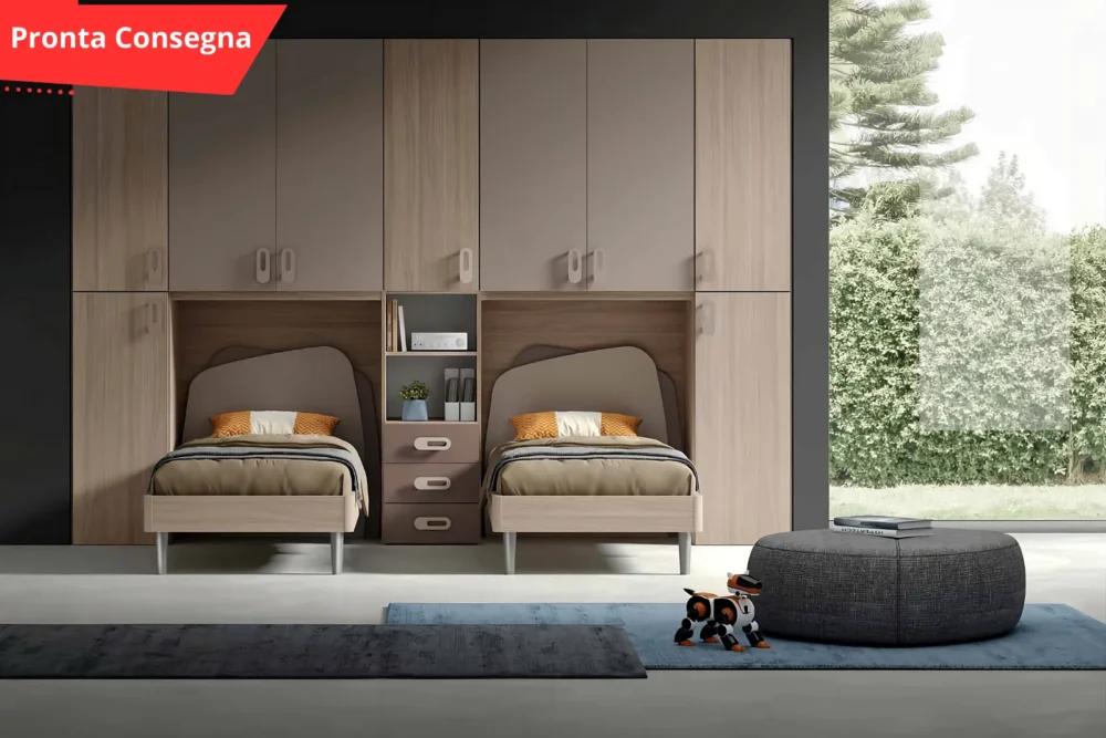 Cameretta Doppio Ponte - Lara Pronta Consegna