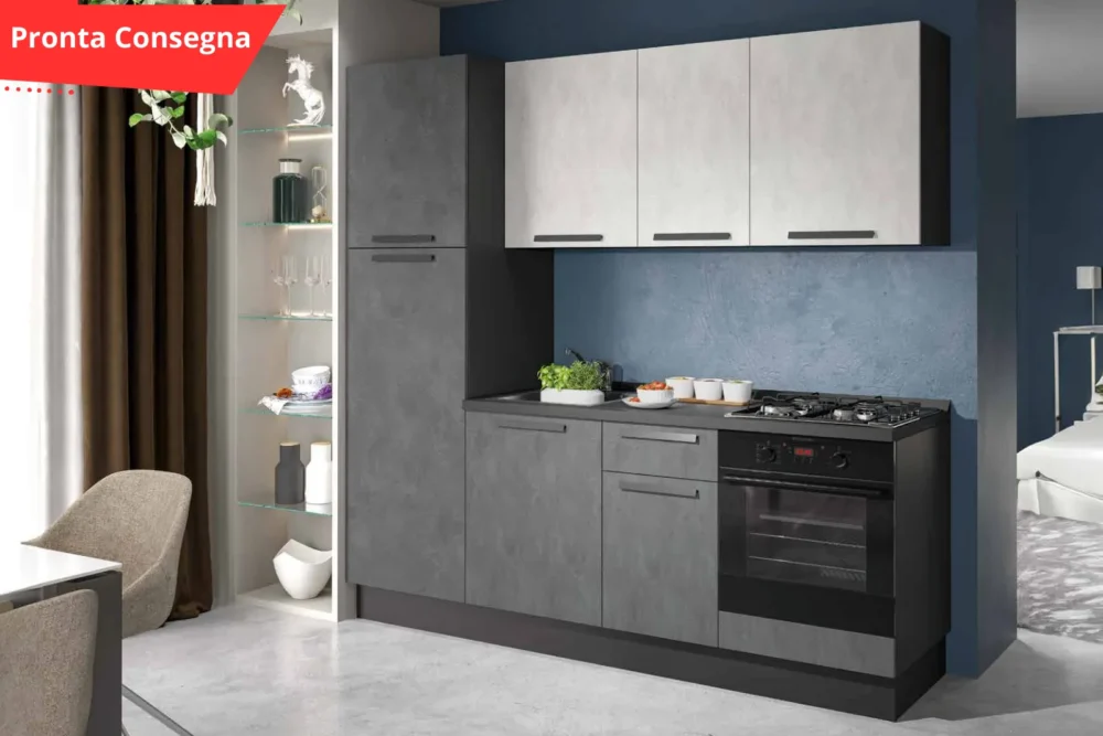 Cucina Celin 225 Iron Pronta Consegna