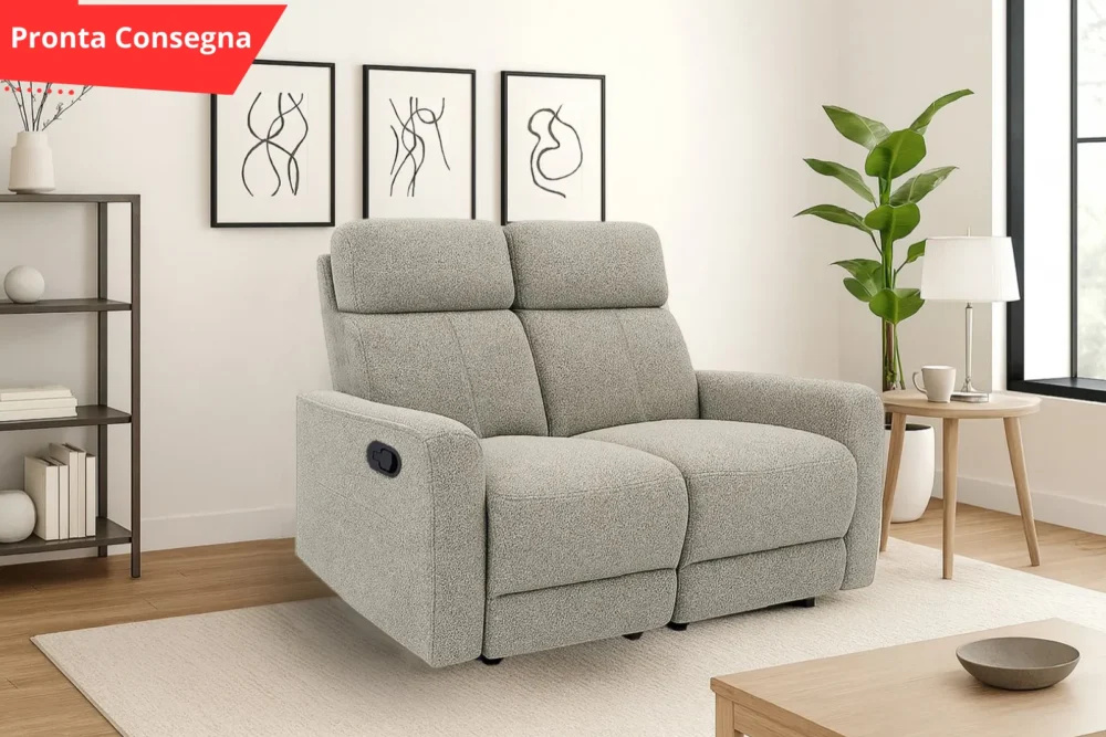 Divano 2 posti Recliner Icaro
