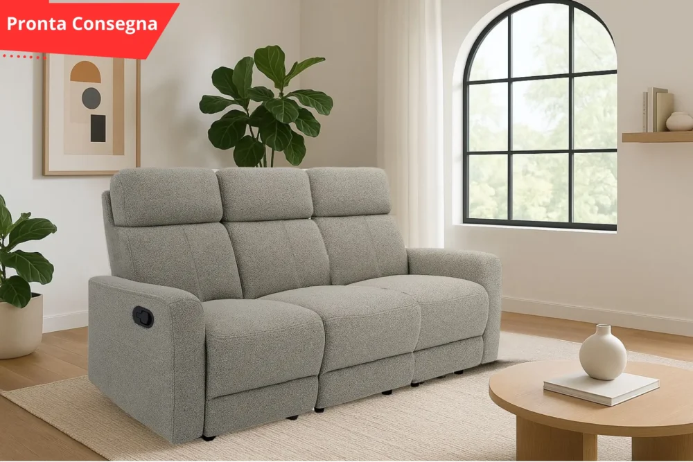 Divano 3 posti Recliner Icaro