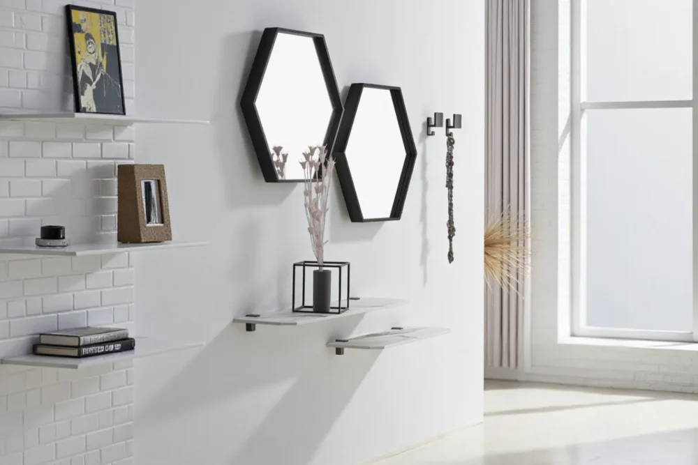 Ingresso Cross composizione doppio Esagono la primavera