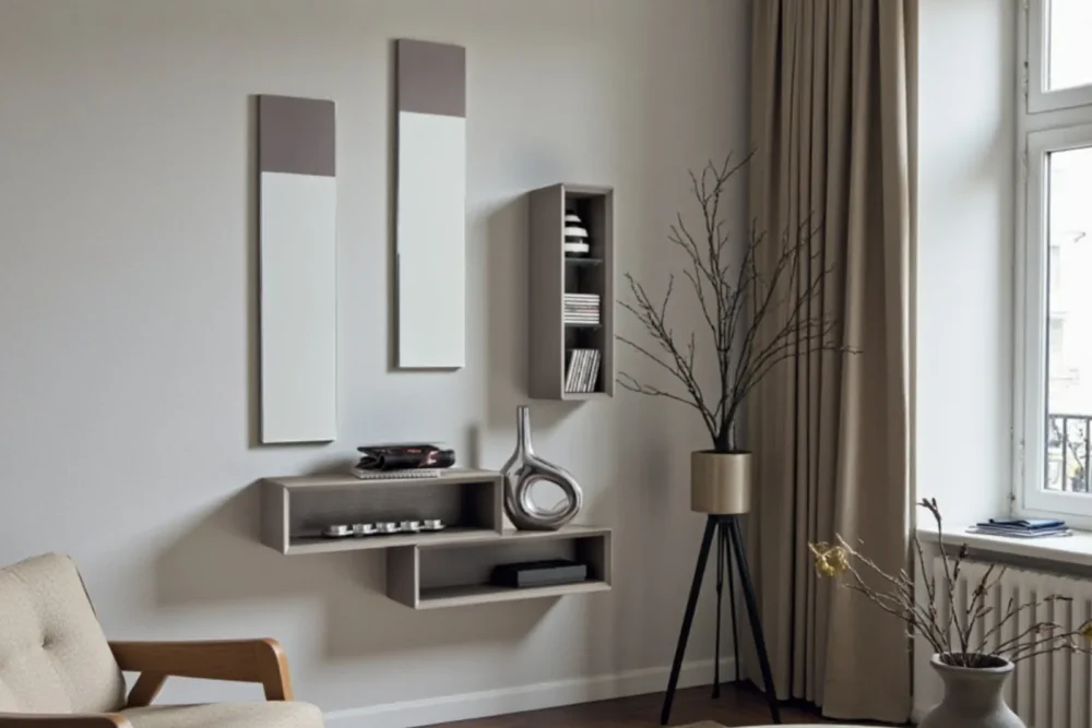 Ingresso Lego composizione specchi Tortora