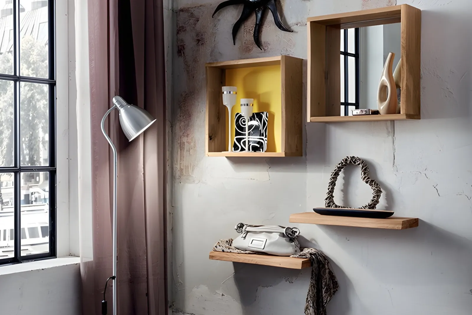 Ingresso Zoe composizione con elementi a giorno