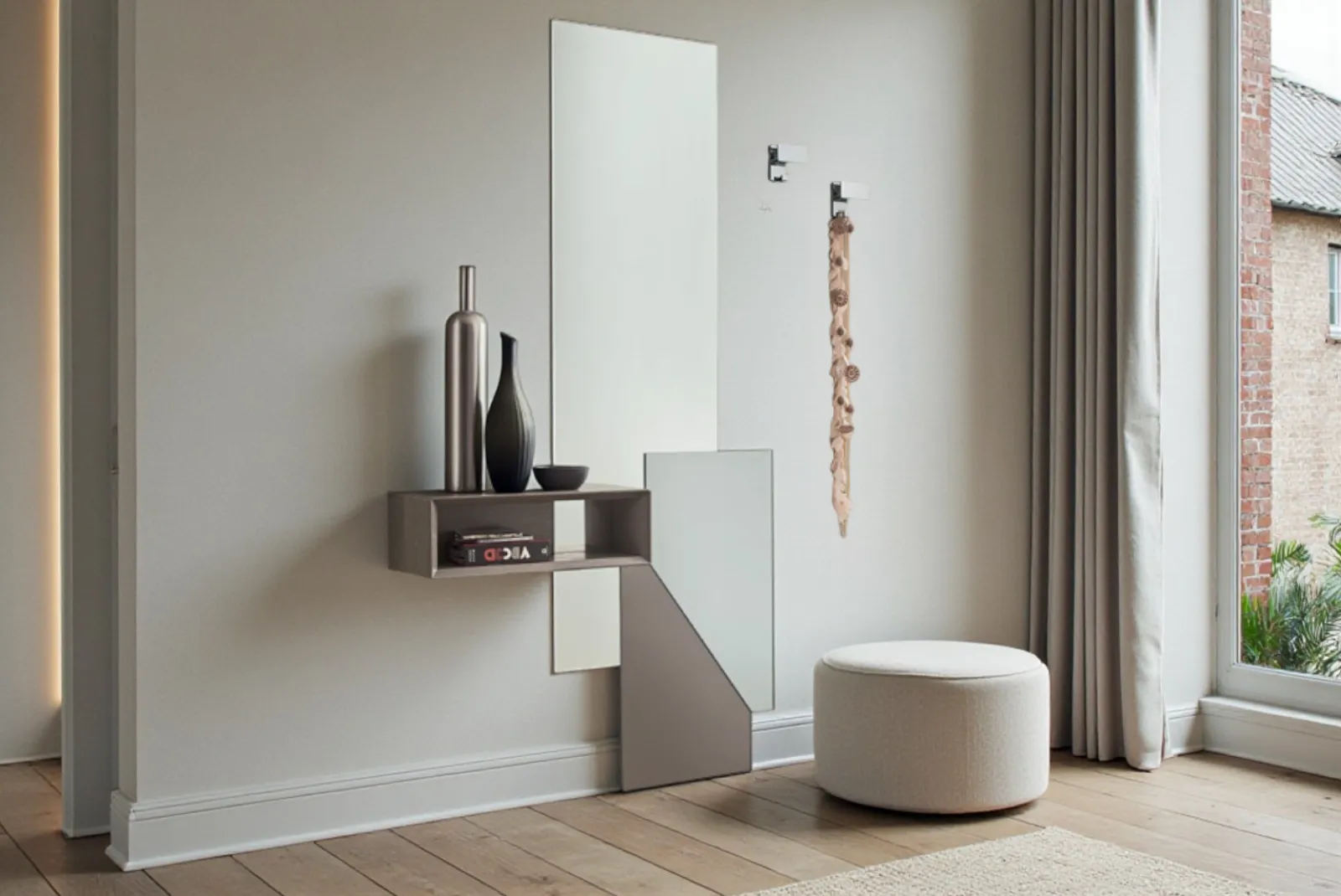 IngressoSpecchiera Lego composizione Tortora la primavera