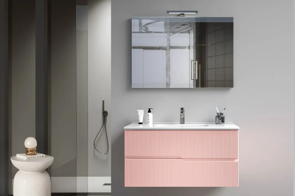 Mobile Bagno Cannettato Largh 100.