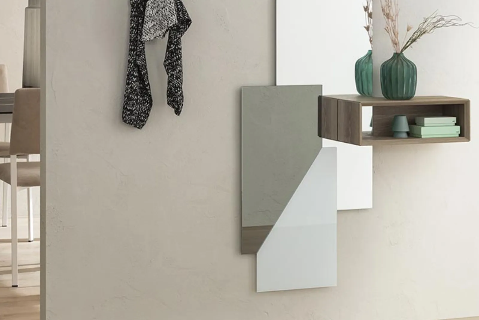 Zoom IngressoSpecchiera Lego composizione Polo