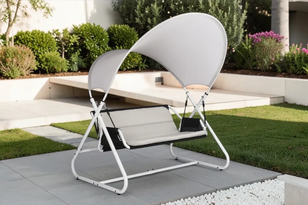 Dondolo Portofino 2 posti Bianco