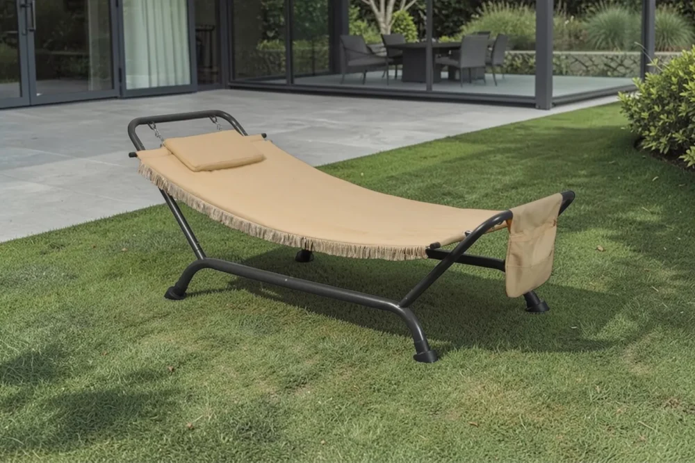 Lettino prendisole Panama con cuscino