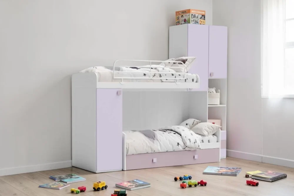 Letto a castello-soppalco Vittoria Personalizzabile